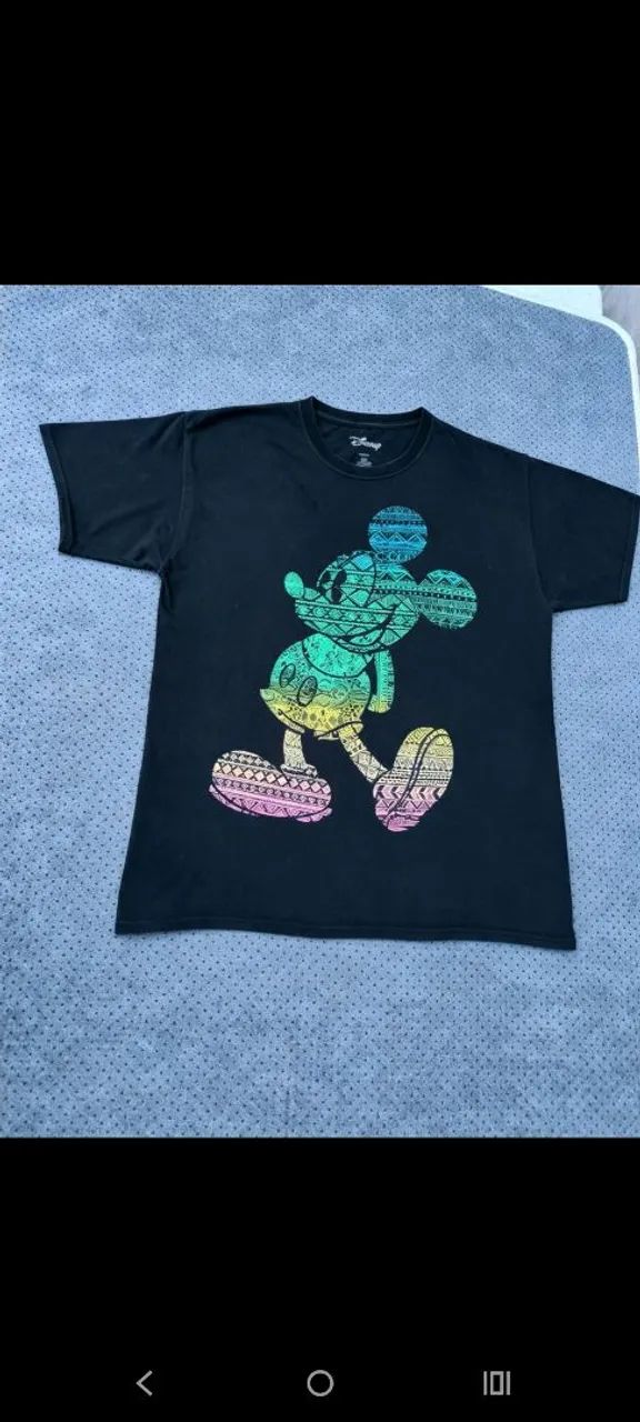 Camiseta Disney Arco Íris Mickey G - Foto 2