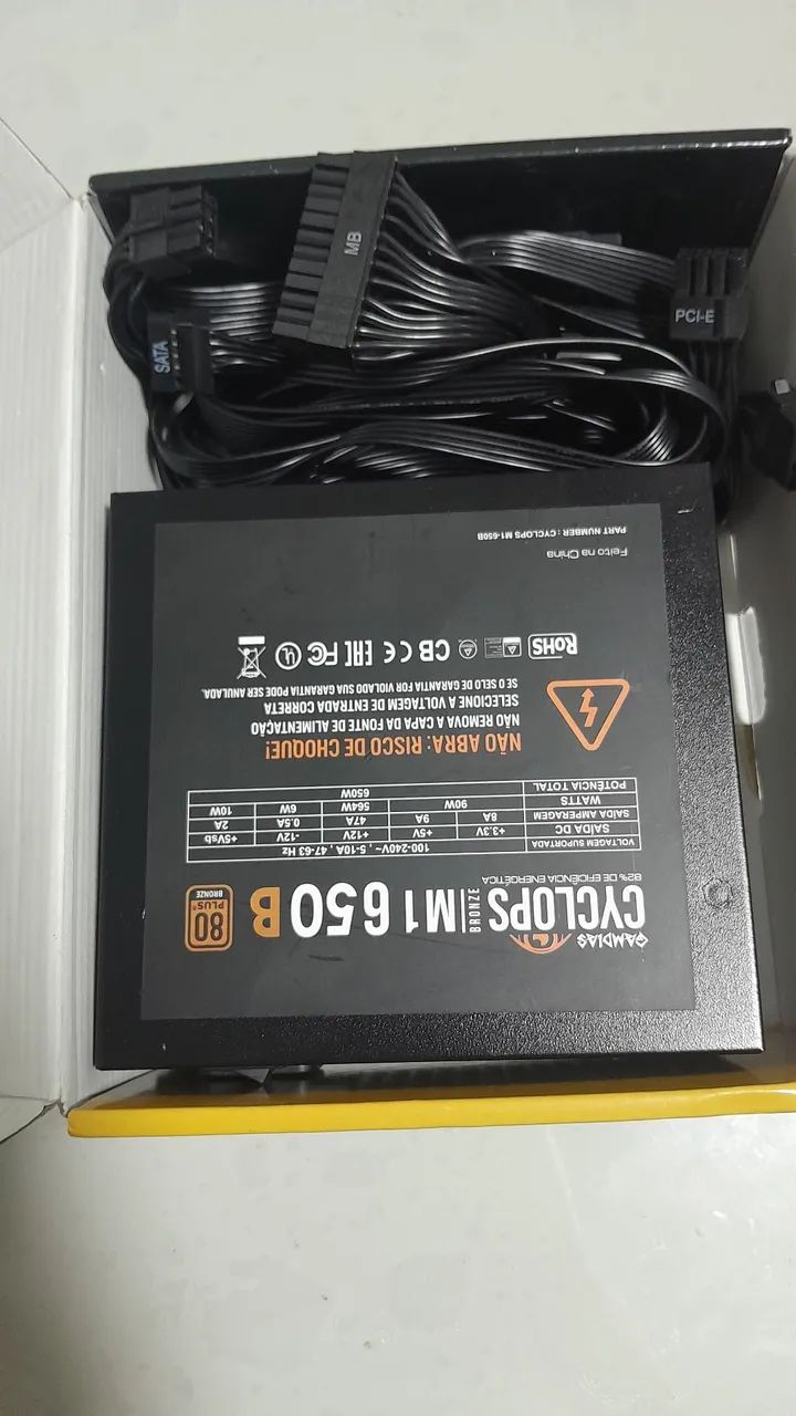 Fonte gamer 650 - Foto 5