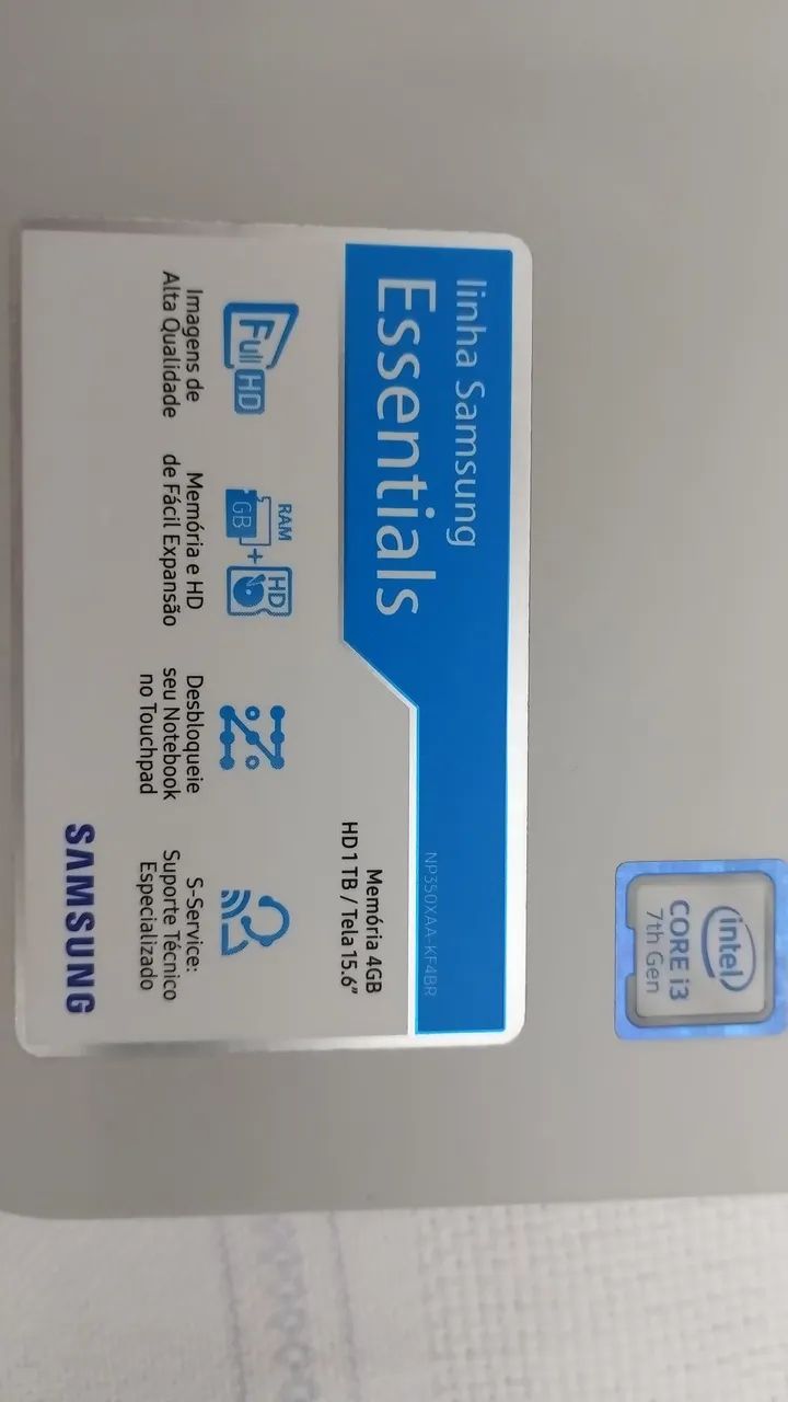 Notebook Samsung Conservado + Carregador Original + Mouse de Brinde (Com Manual) - Foto 3