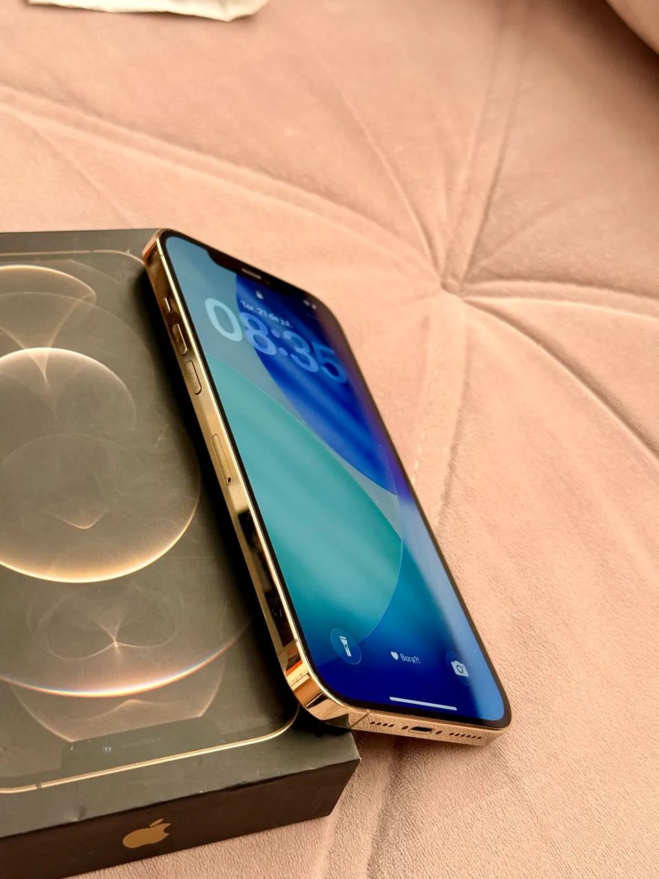 iPhone 12 Pro Max 256GB Dourado - Único Dono
