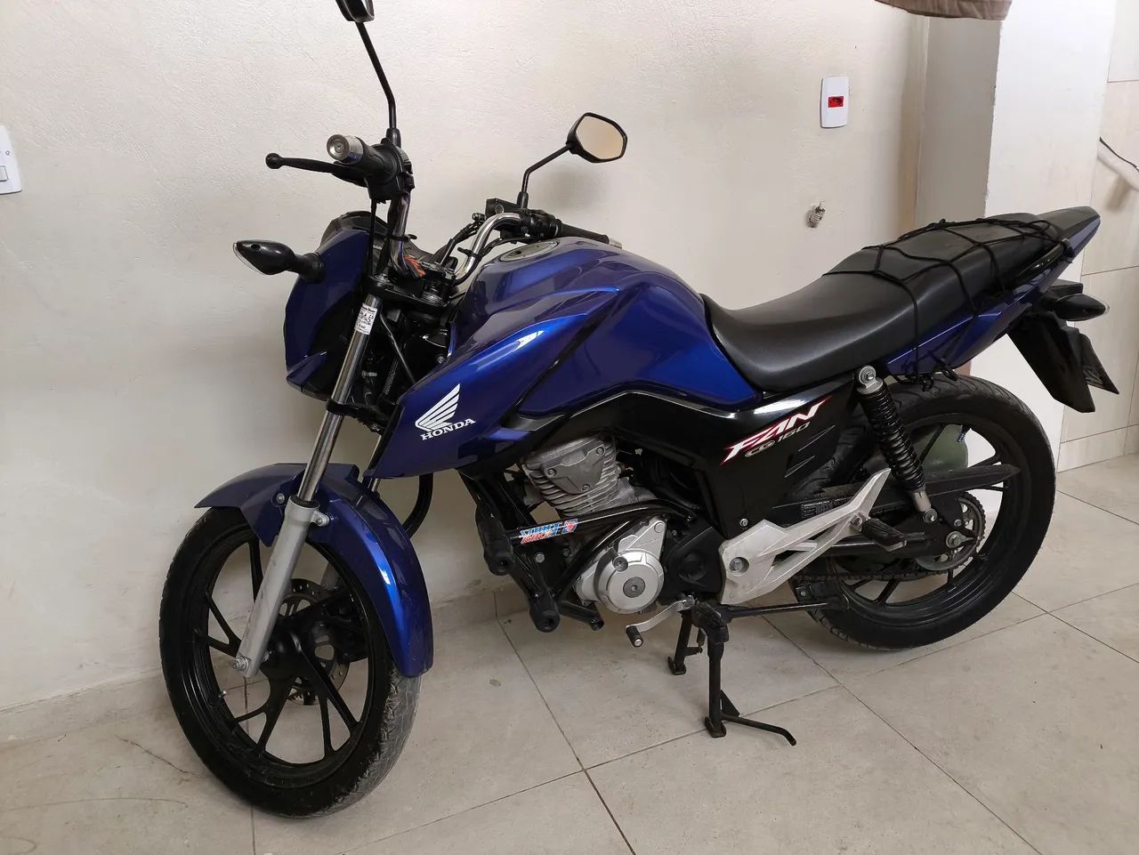 Fan 160 azul semi nova  - Foto 3