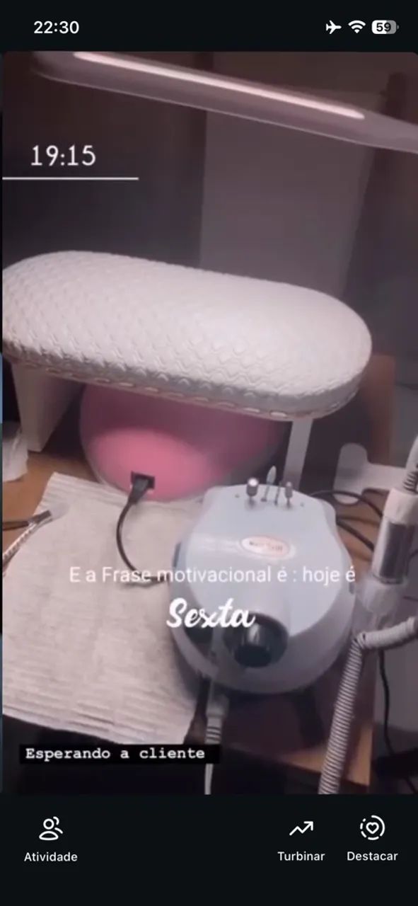 Itens para alongamento de unhas 