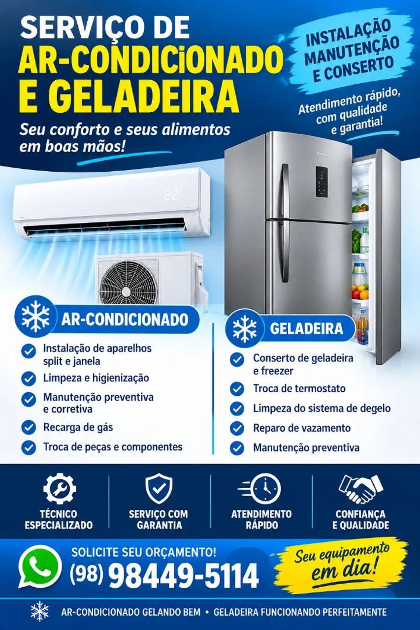 Serviço de ar-condicionado 