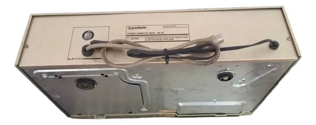 Tape Deck Gradiente Ds-20 Perfeito Funcionamento # (Usado) - Foto 3