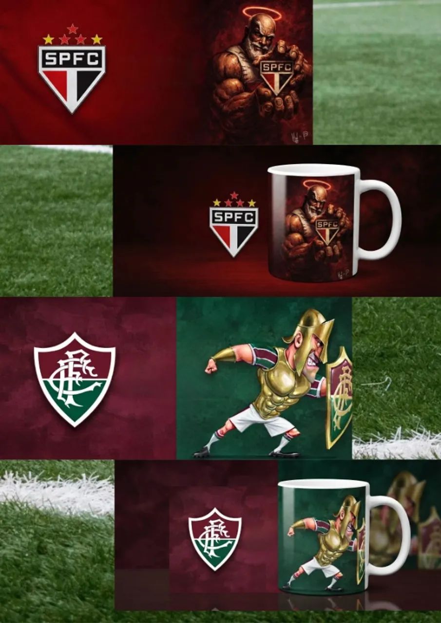CANECA TIME DE FUTEBOL - Foto 4