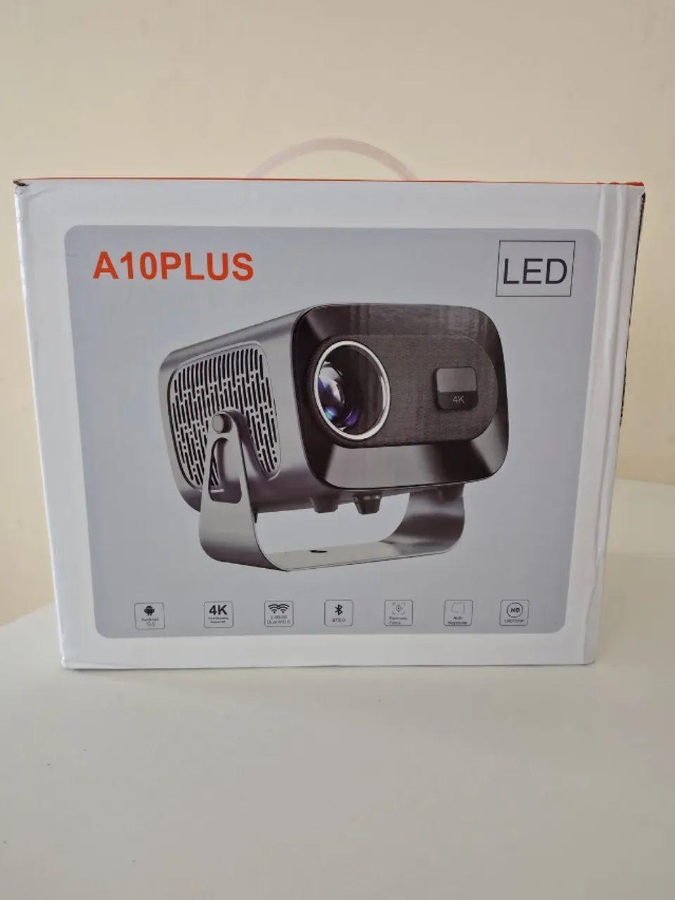 Projetor A10 Plus Pro - Ideal para Filmes, Séries e Games  - Foto 4