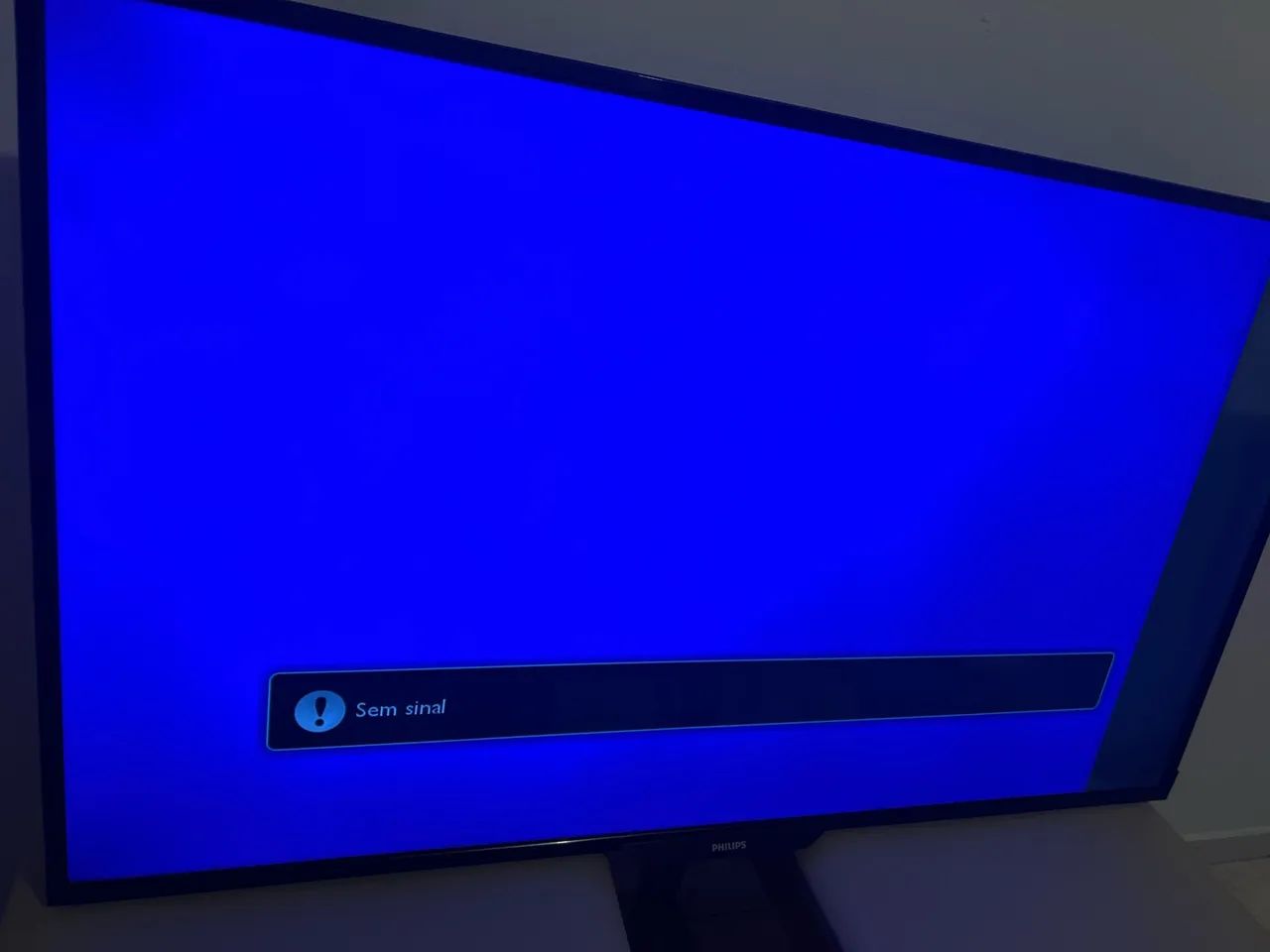 TV Philips 43 polegadas com pequeno defeito  - Foto 2
