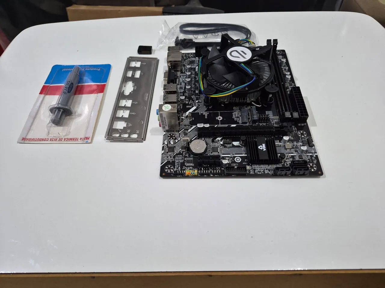 Placa-Mãe H610DA LGA 1700 DDR4 - Intel 12ª, 13ª e 14ª Geração + Brindes - Foto 2