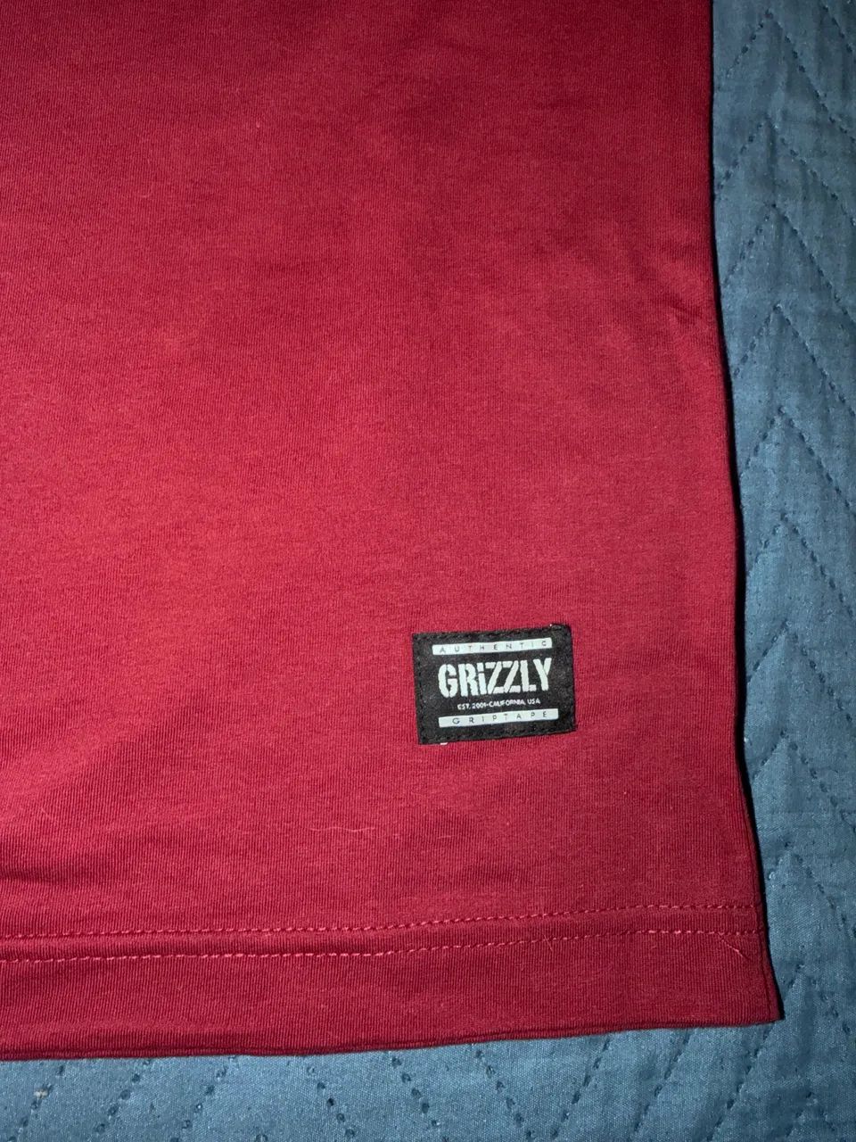 Camiseta GRIZZLY tamanho P - Foto 4