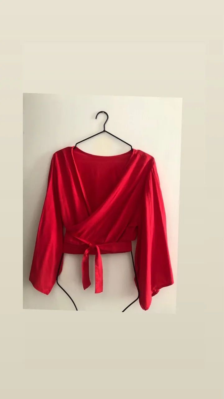 Blusa tamanho M em viscose