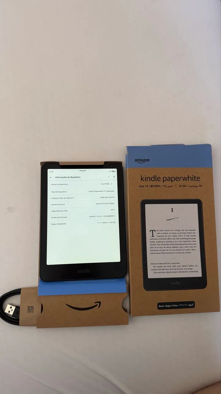Kindle paperwhite Geração 12  - Foto 3