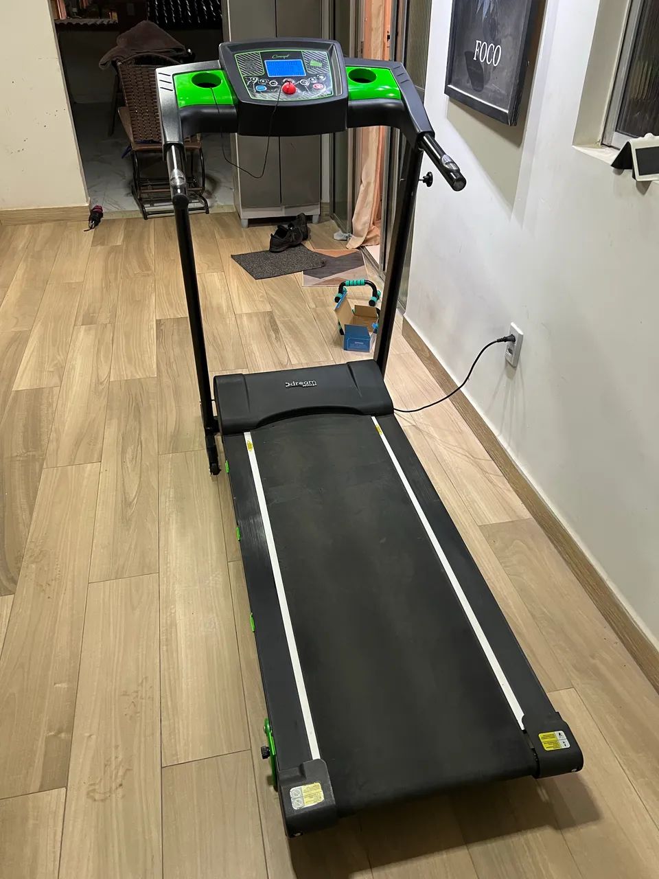 Esteira elétrica Dream Fitness Ergométrica Concept 2.5 cor preto - Foto 4