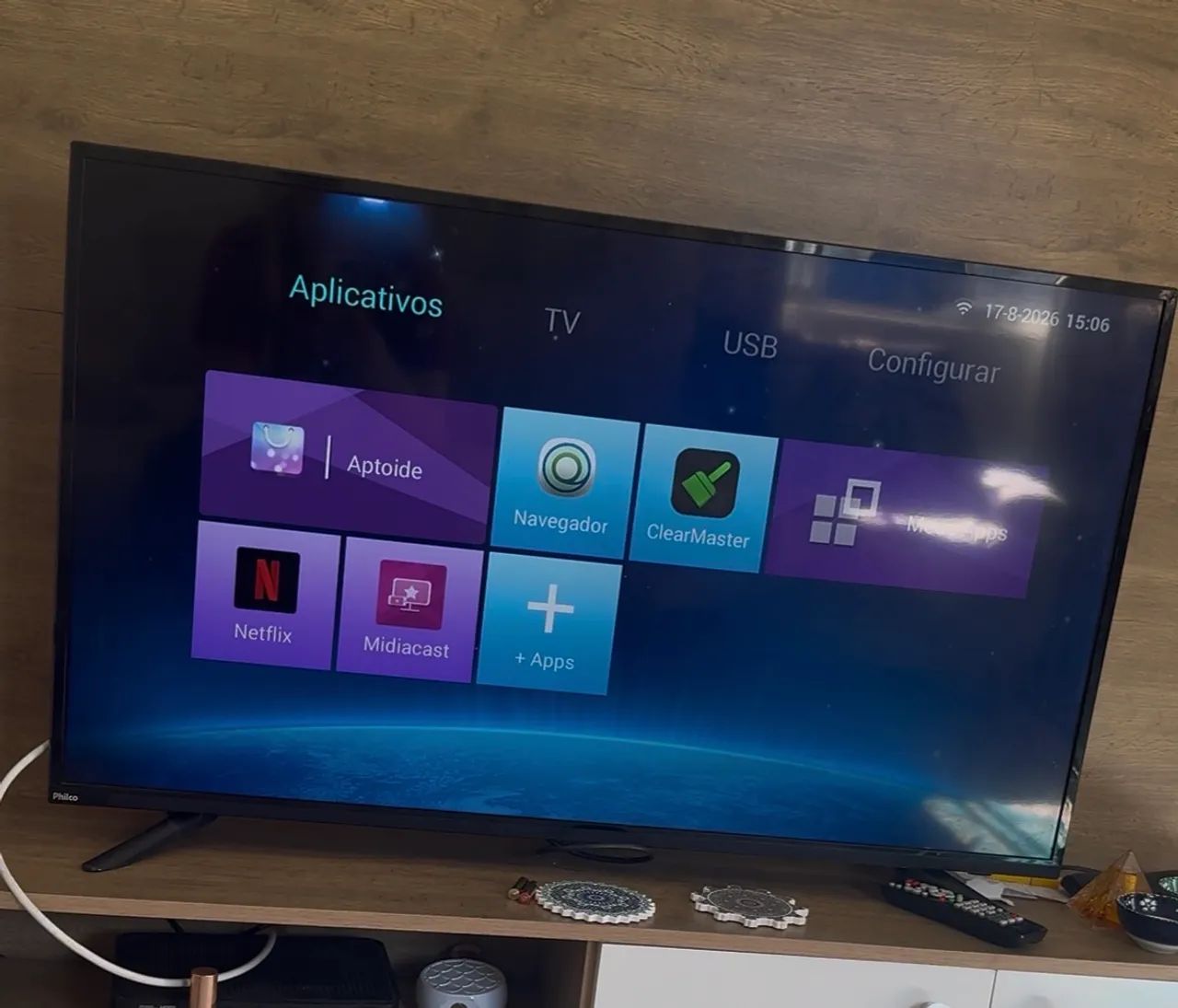 Tv 43 polegadas com Wi-Fi  - Foto 3