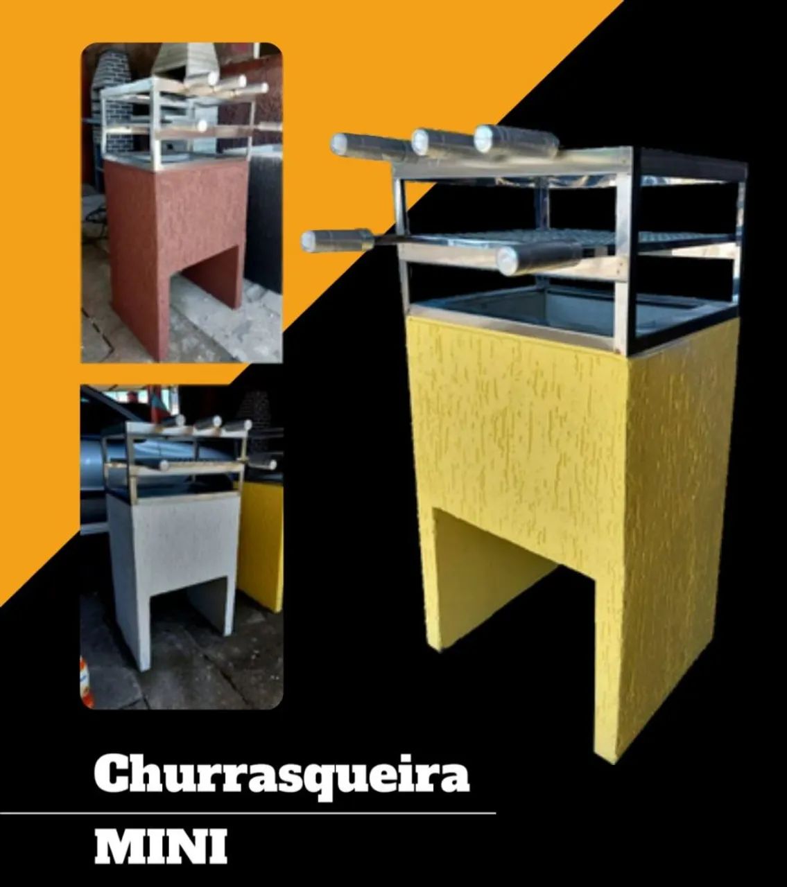 Churrasqueira pré moldada e acessórios  - Foto 2