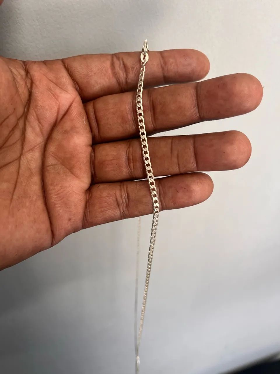 Prata 925 3mm 70cm  - Foto 2