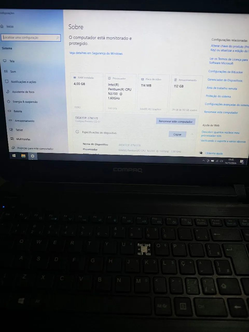 Notebook Compaq  - Foto 3