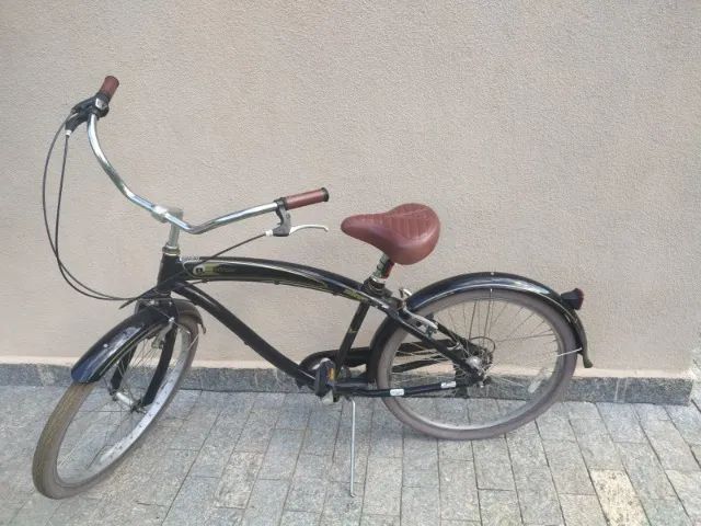 Bicicleta Nirve Classic cor preta - Foto 4