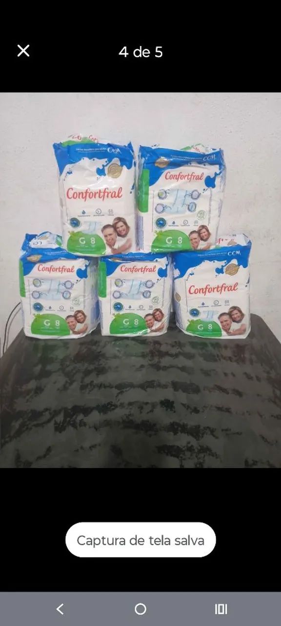 Vendo 10 Fraldas Geriátrica TAM G  - Foto 2