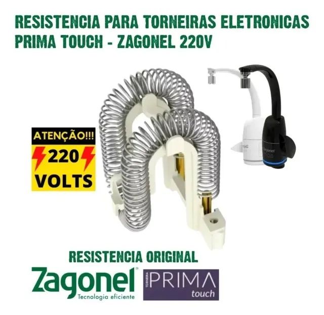 Resistencia Torneira Eletrica Zagonel Prima Touch 220v