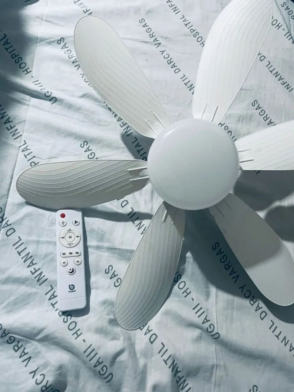 Ventilador lâmpada teto