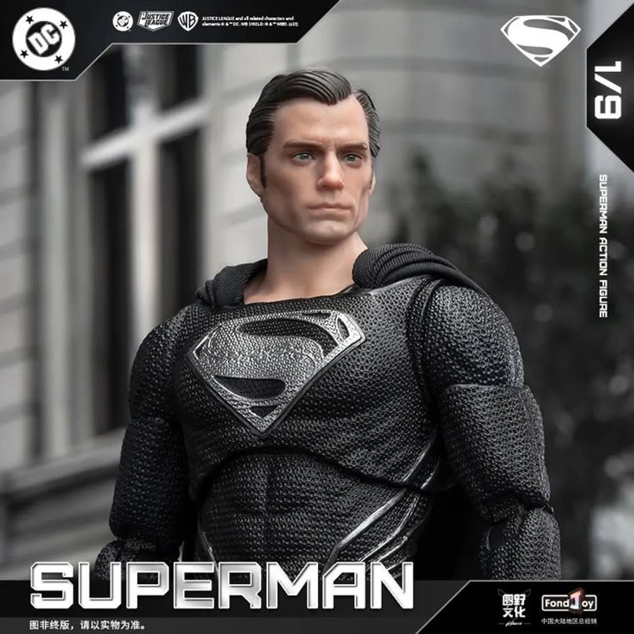 Action Figure Superman de Zack Snyder Lacrado - Original (Fondjoy). - Foto 4