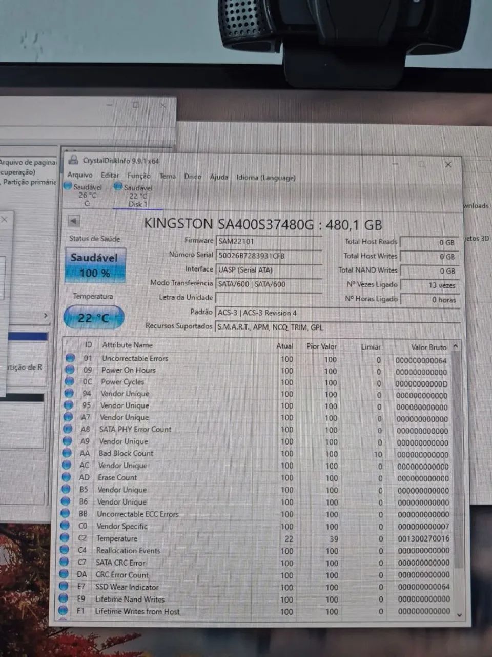 HD SSD KINGSTON 480GB - Foto 2