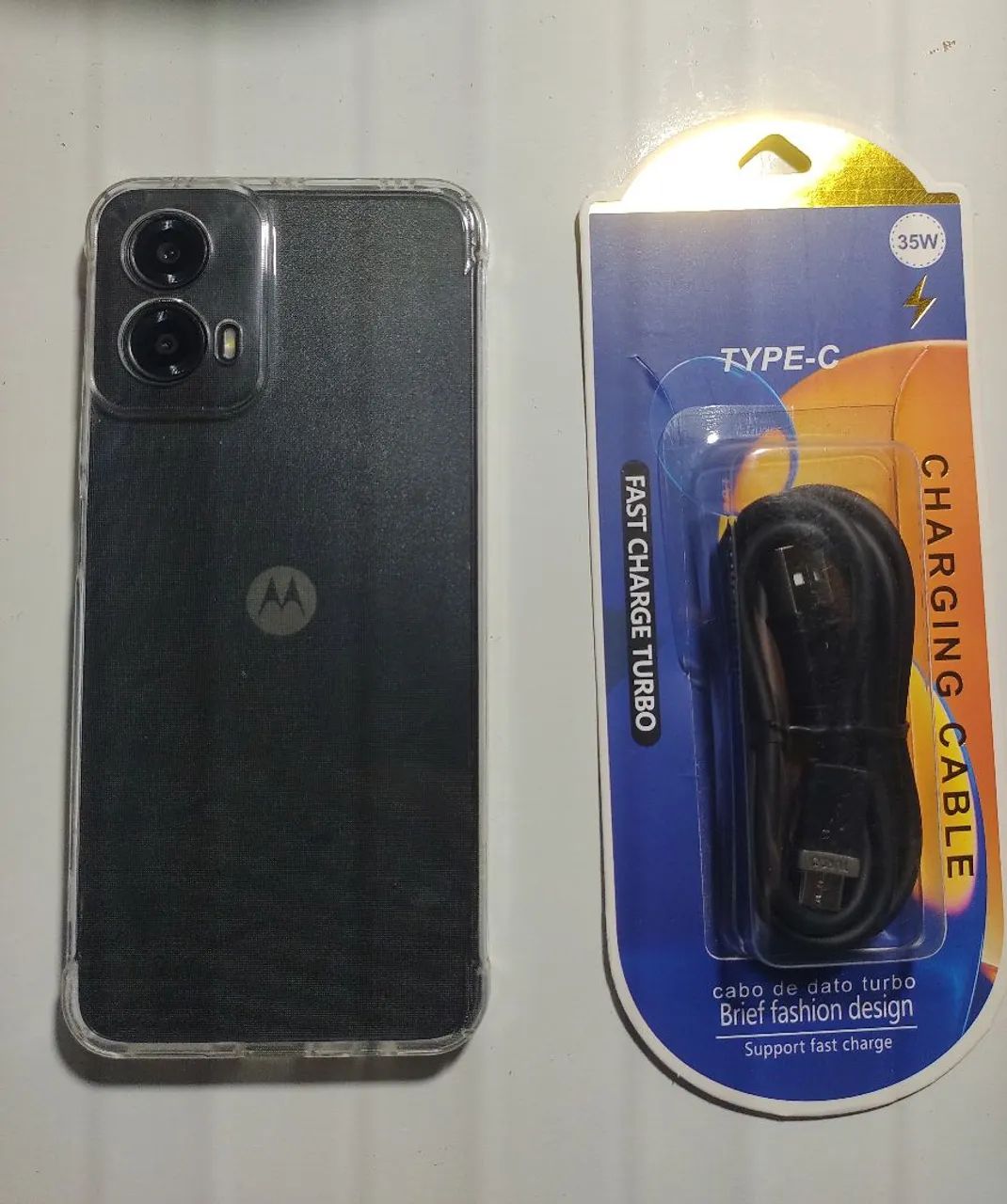 Moto g34 5G/128GB+4RAM FUNCIONANDO PERFEITAMENTE  - Foto 4