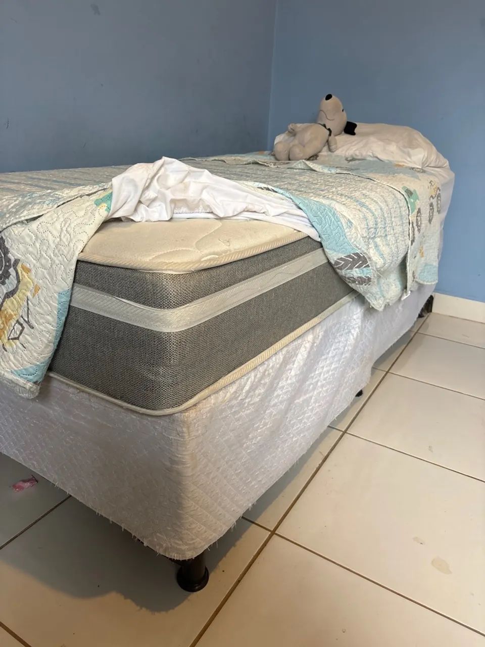 Cama box e colchão molas ensacadas - Foto 2