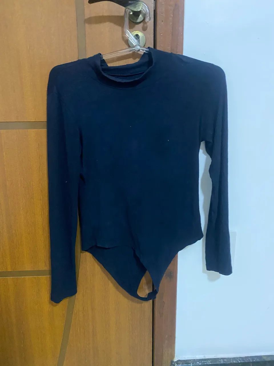 Body de frio preto