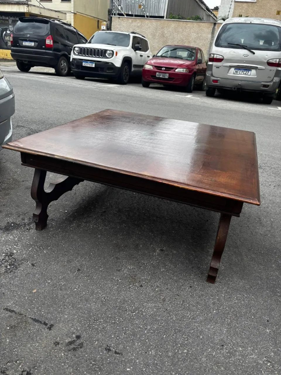 Mesa de Centro - Madeira Maciça - Foto 2