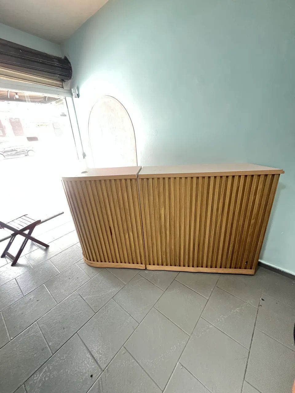 Balcão ripado pra loja  - Foto 4