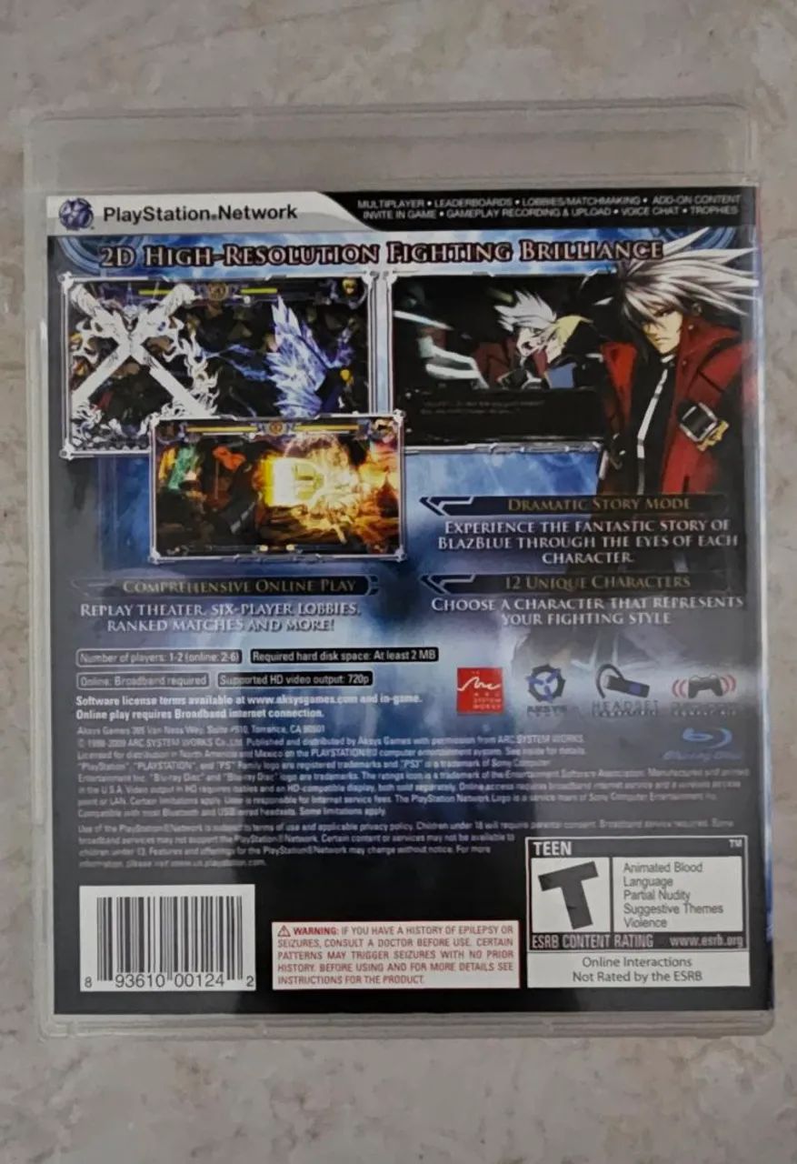 Blazblue Calamity Trigger (PS3). Completo - Foto 3