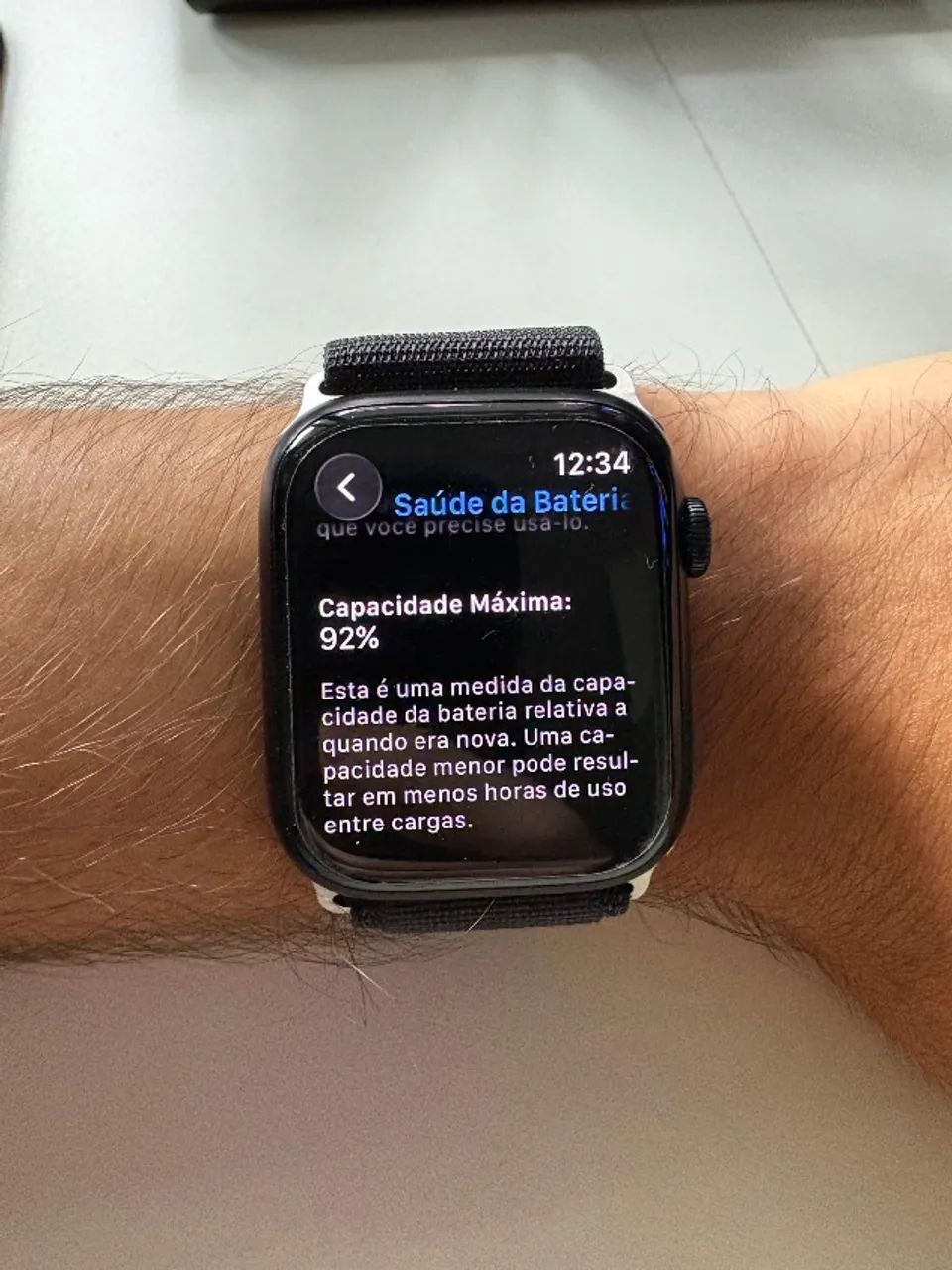 Apple Watch séries 9 45mm - Com caixa e três pulseiras