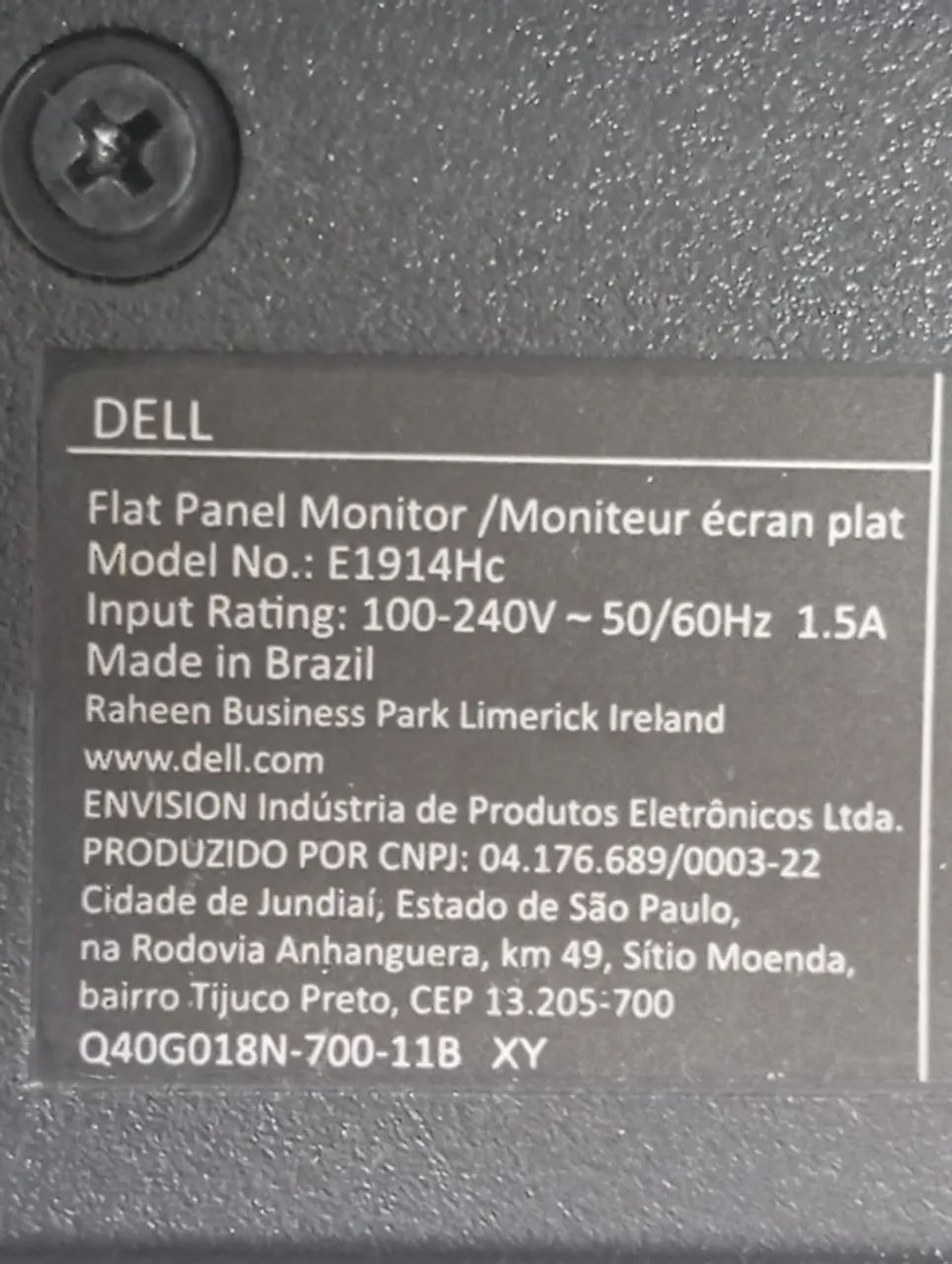 Monitor 19" Dell e1914Hc - Foto 2