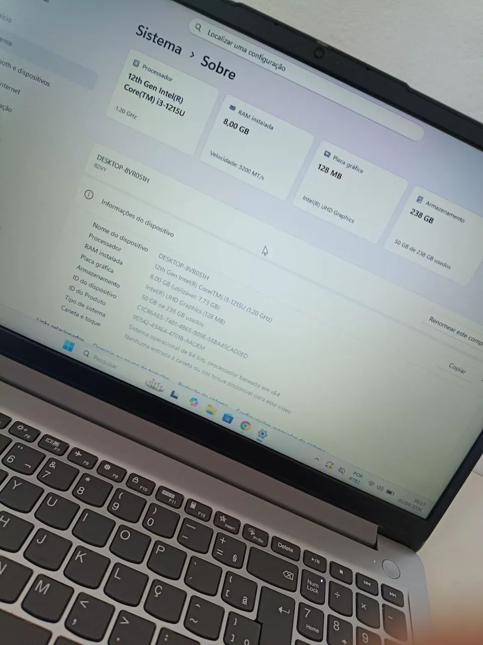 Notebook Lenovo 8GB - Foto 5