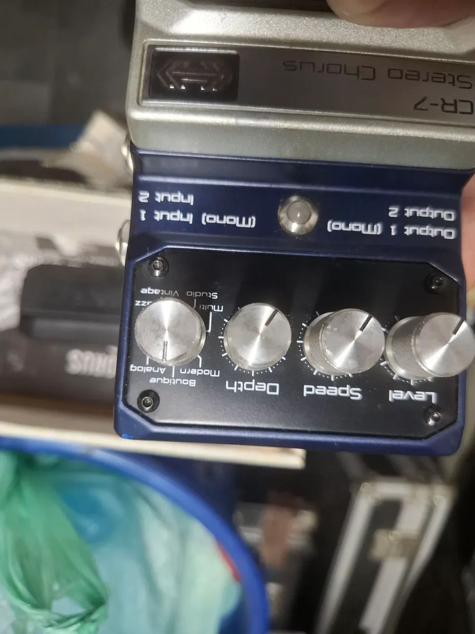 Pedal Stereo Chorus CR-7 Hardwire Digitech raro - Foto 5