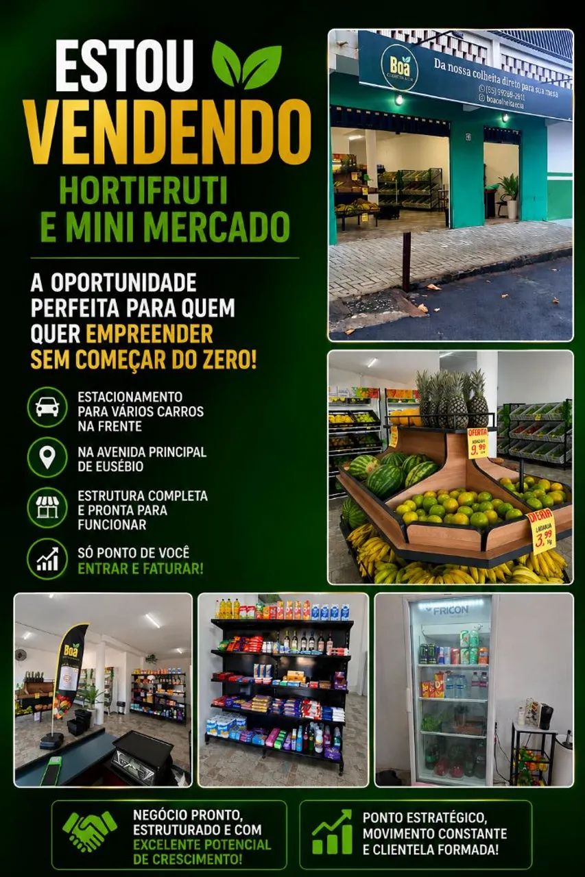 Oportunidade! Repasso pra você que quer empreender sem começar do zero. 