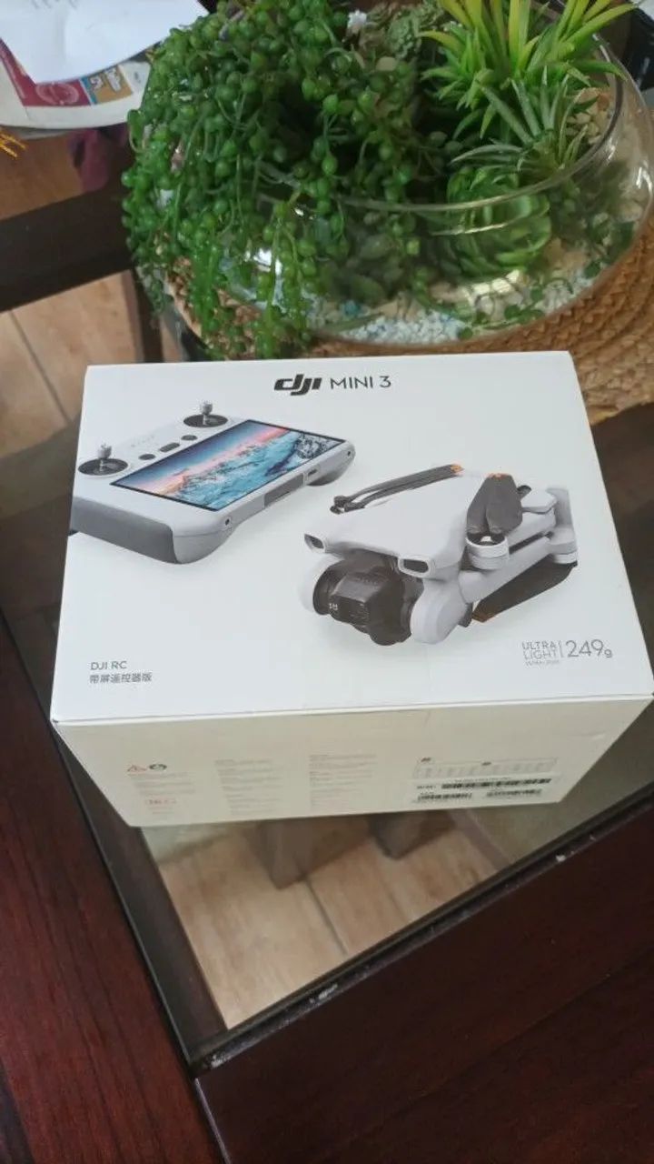 Drone dji Mini 3 controle com tela lacrado! - Foto 2