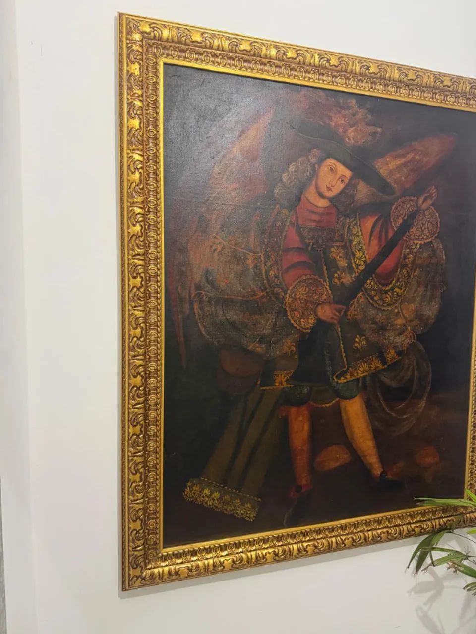 Pintura Cusquenha - Anjo Arcabucero - Foto 4