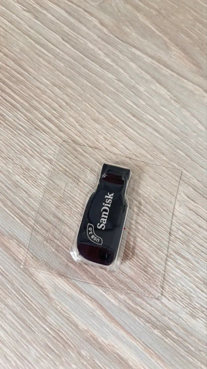 Pen drive sandisk 256gb sem uso