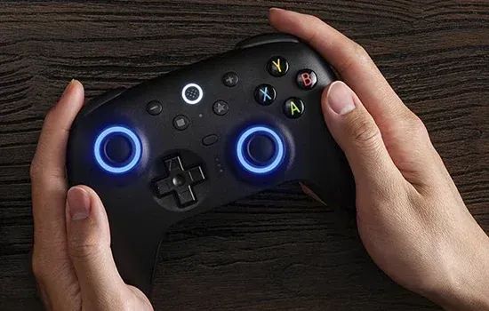 Controle 8Bitdo Ultimate 2 Wireless/Bluetooth compatível com Windows e Switch - Preto - Foto 3