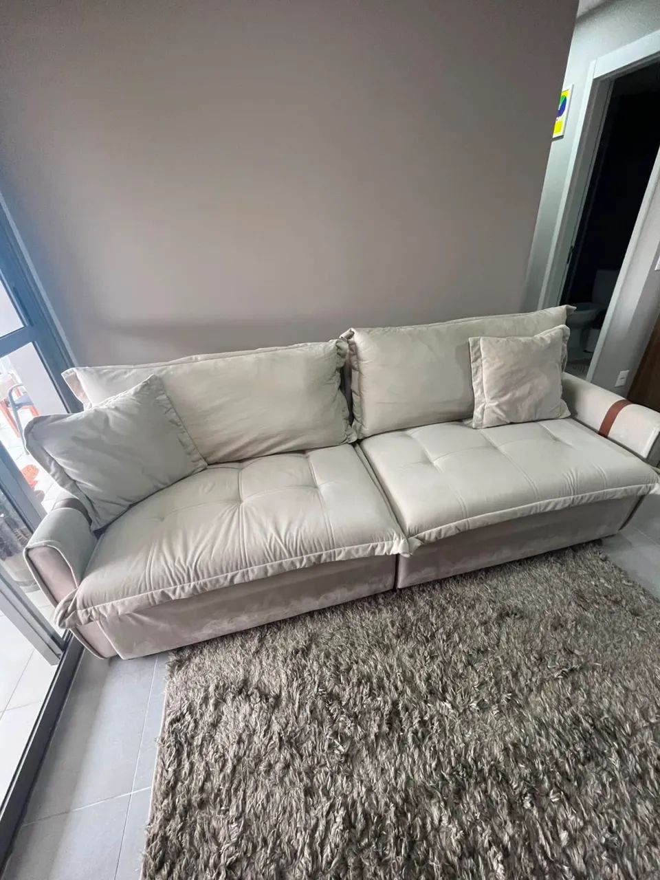 Sofá Retrátil e Reclinável - 2,40 m (2 lugares) - Foto 2