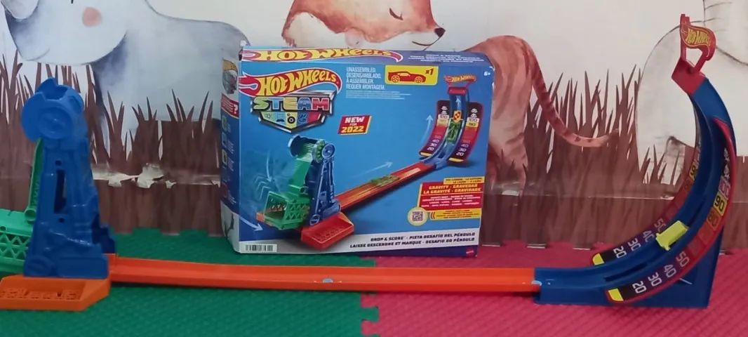 Hot Wheels Action Desafio Do Pêndulo - Mattel 