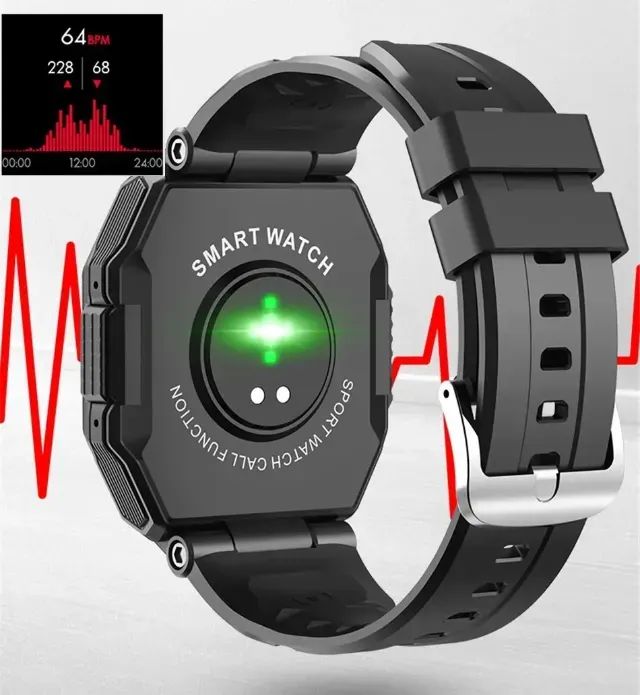 Relógios Smartwatch Fitness Inteligentes Bluetooth E Ligação - Foto 2