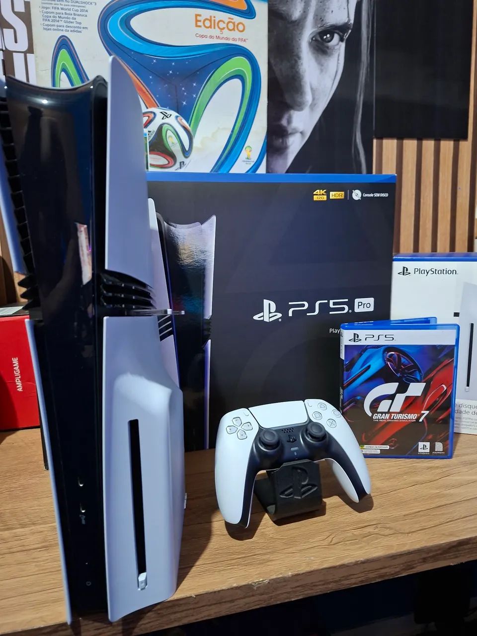 PS5 PRO 2TB COM LEITOR ZERADOOO - Foto 2