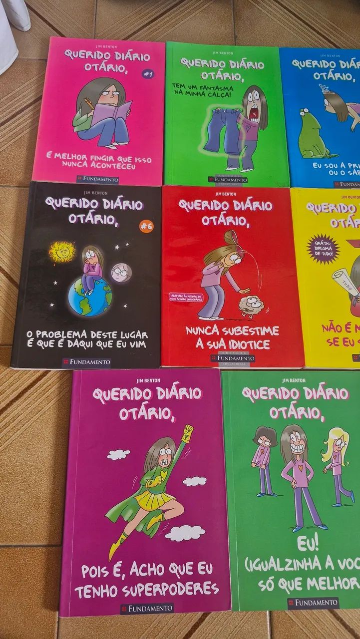 Coleção de 14 livros usados Querido Diário Otário - Foto 2