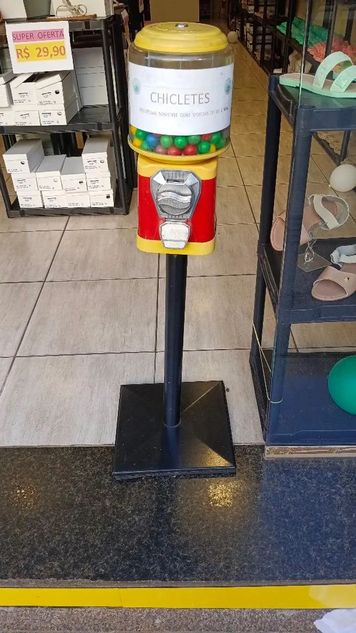 Máquina de chicletes ou bolinha