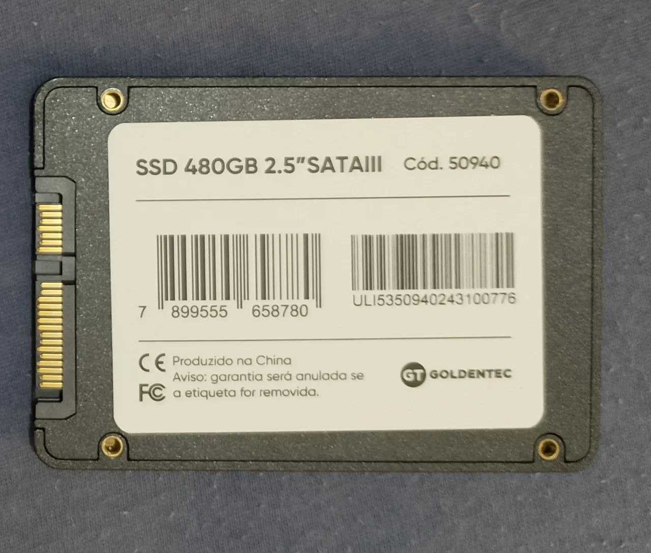 Vendo SSD GOLDENTEC 480 GIGAS
