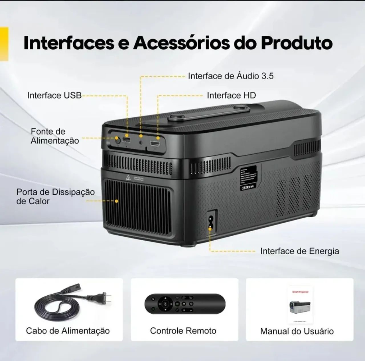 Vendo projetor HY450c - Foto 2