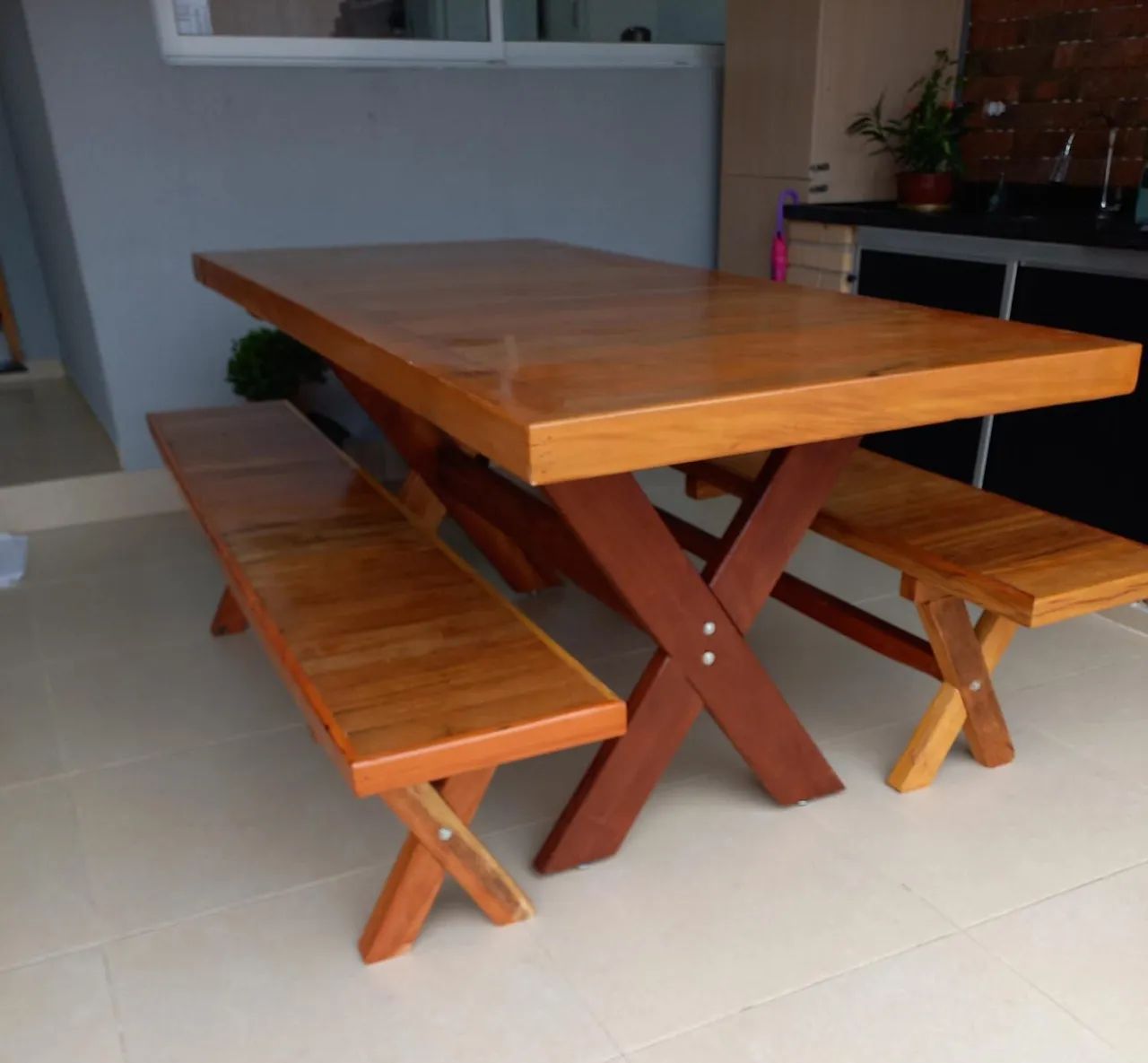 Mesa de madeira - Foto 2